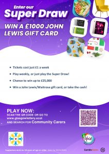 Play the lottery for a John Lewis £1000 gift card.